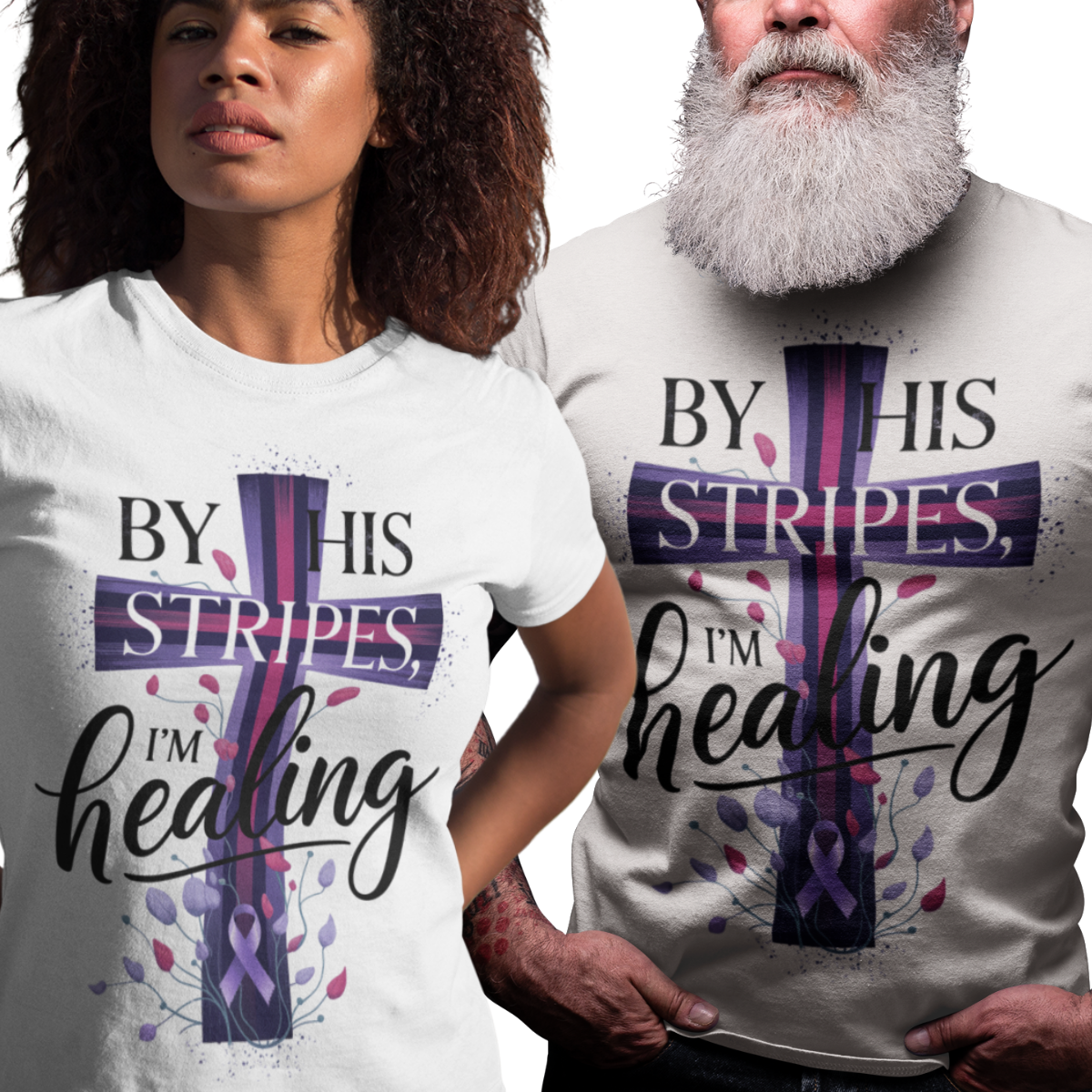 By His Stripes, I'm Healing Tee