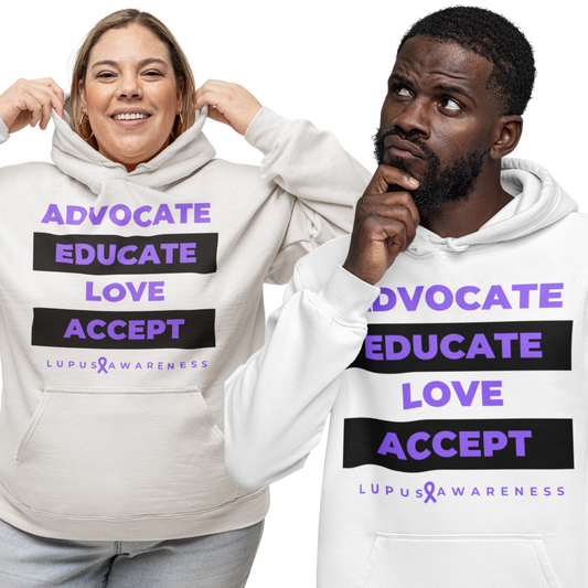 Advocate Educate Love Accept Hoodie