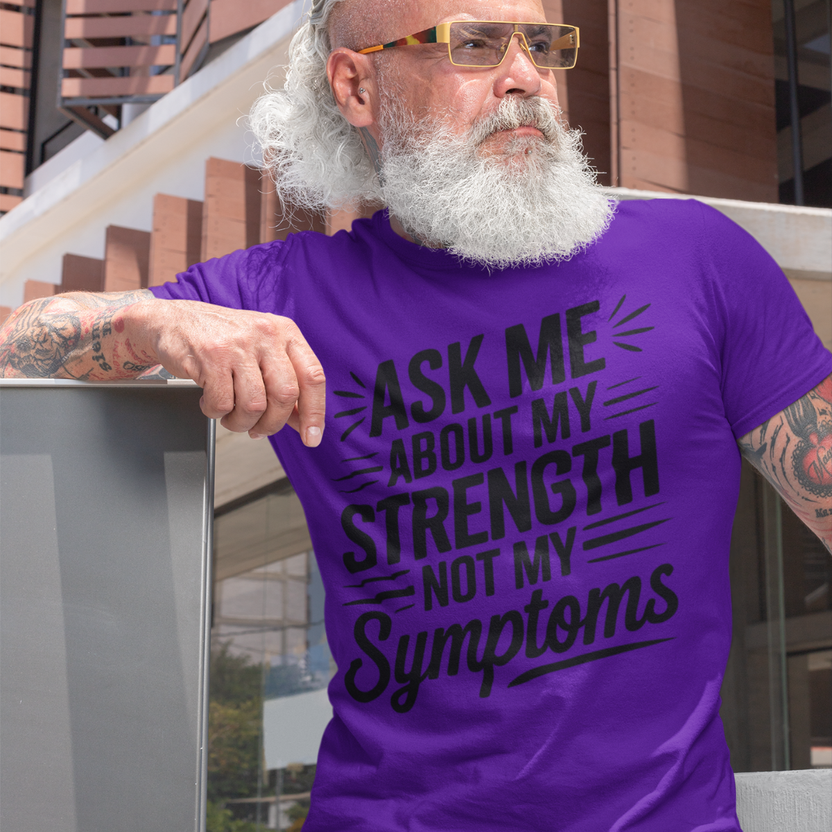 Ask Me About My Strength Tee