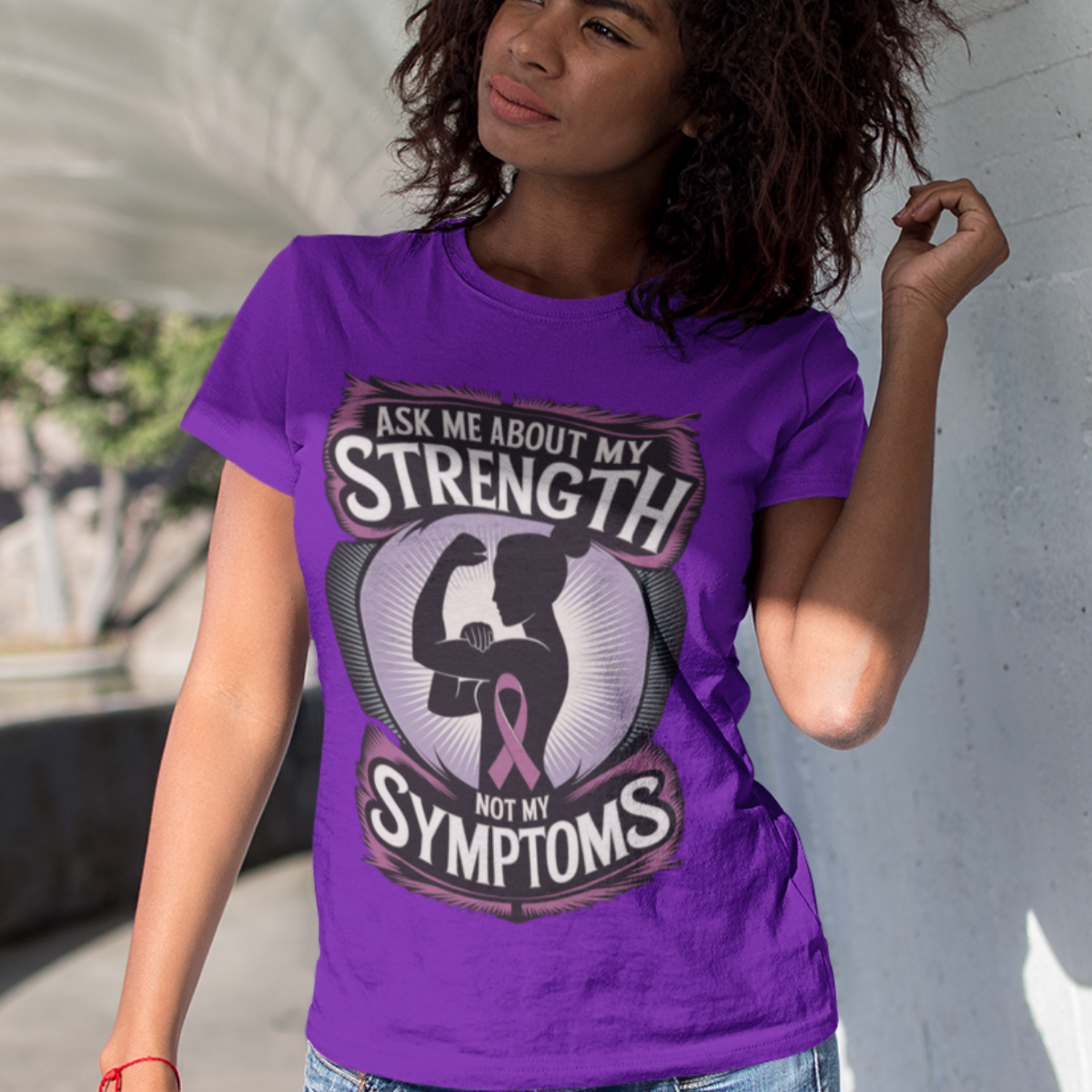 Ask Me About My Strength Tee