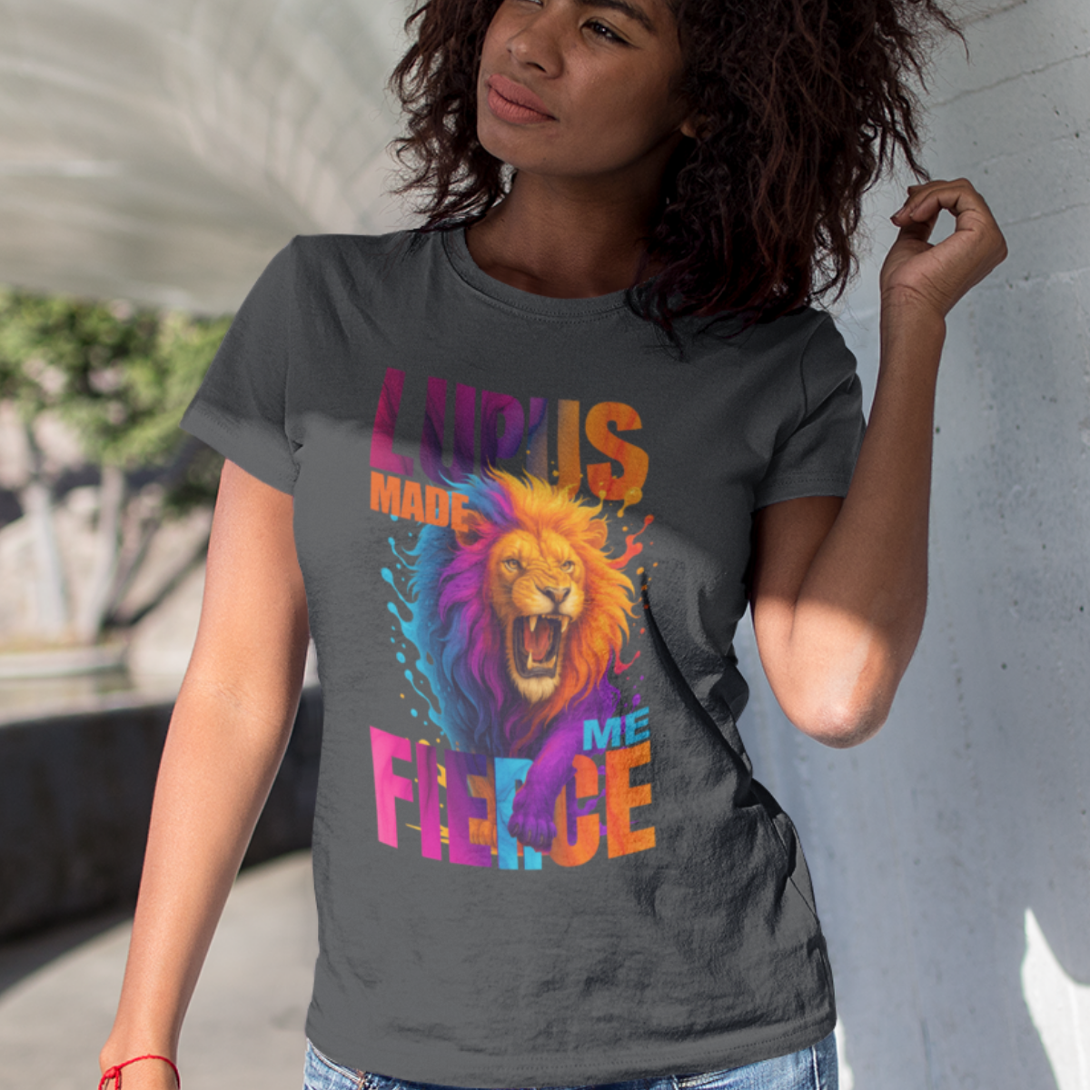 Lupus Made Me Fierce Tee