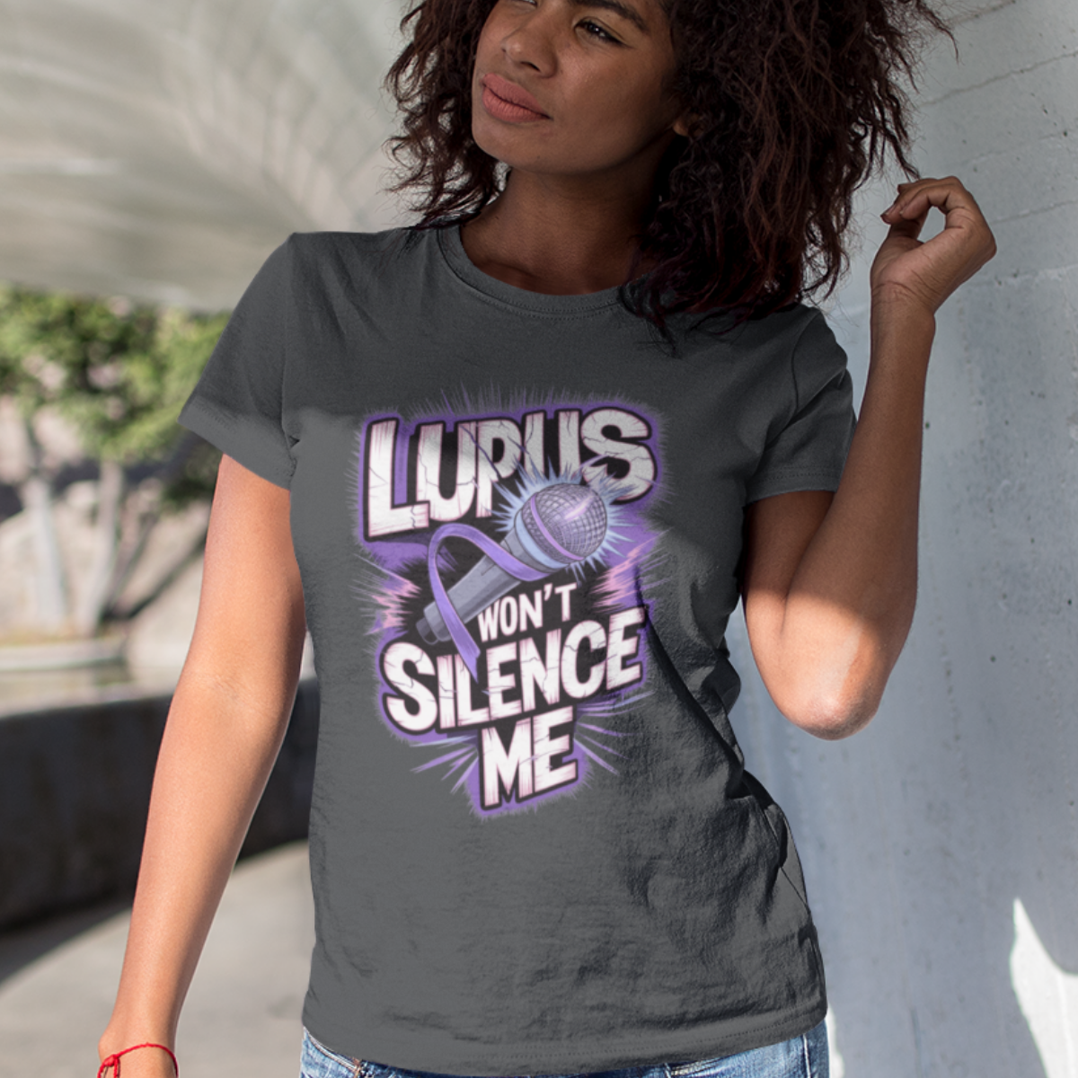 Lupus Won't Silence Me Tee