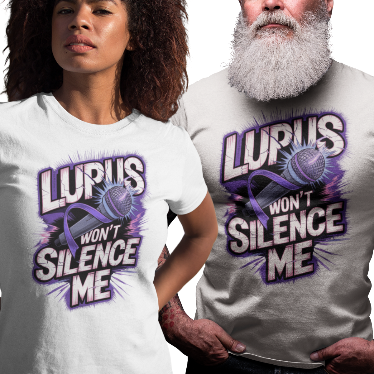 Lupus Won't Silence Me Tee