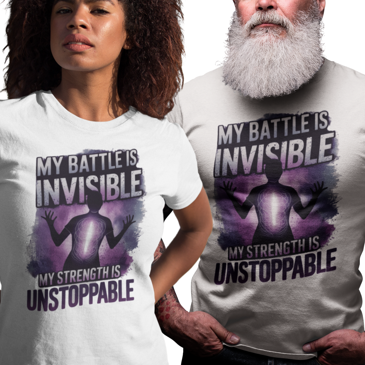 My Battle is Invisible Tee