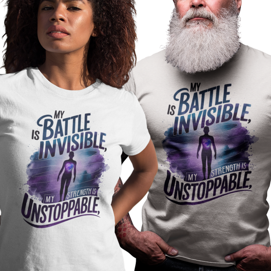 My Battle is Invisible Tee